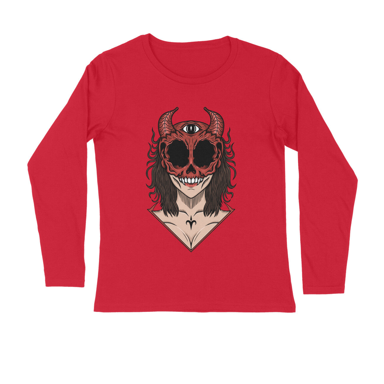 Women's Full Sleeves T-shirt - Wild Life