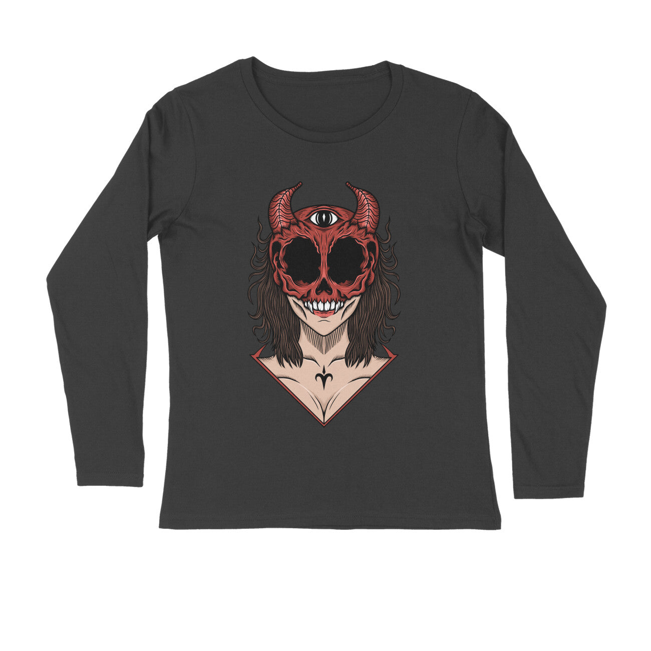 Women's Full Sleeves T-shirt - Wild Life