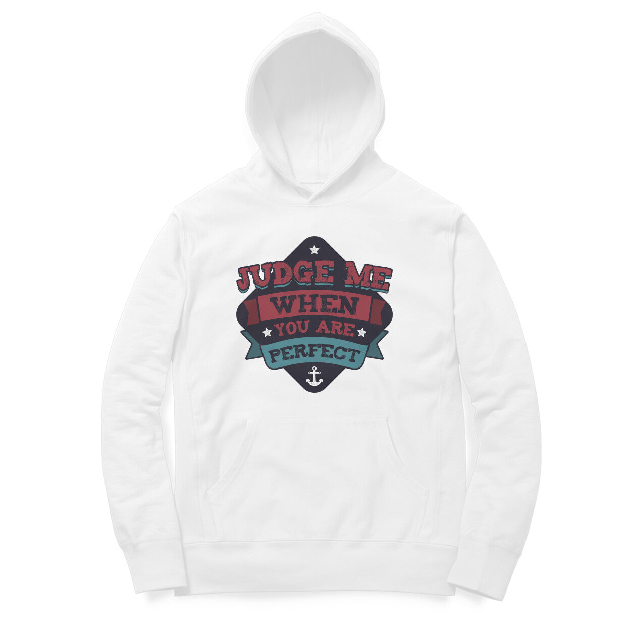 Men's Hoodie - Don't Judge Me