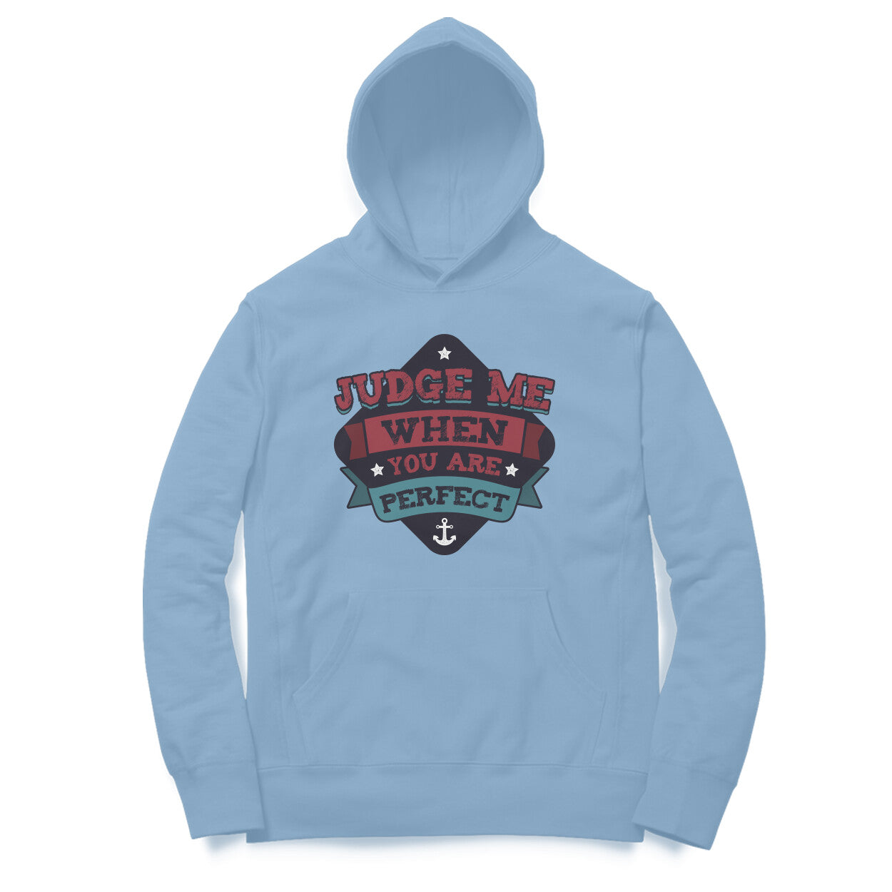 Men's Hoodie - Don't Judge Me