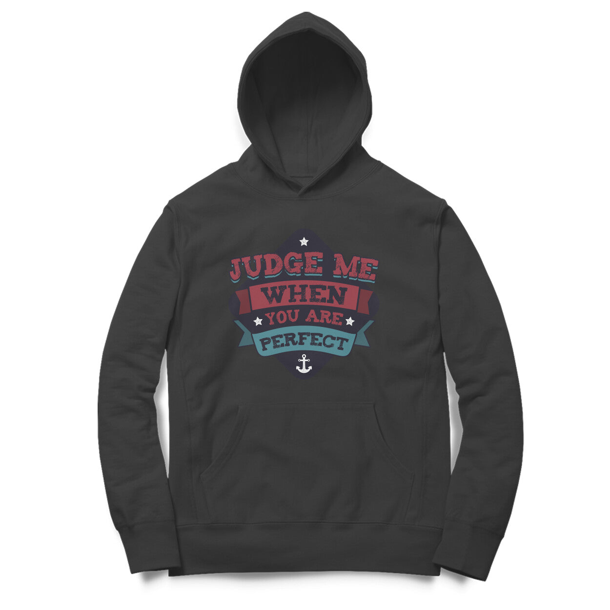Men's Hoodie - Don't Judge Me