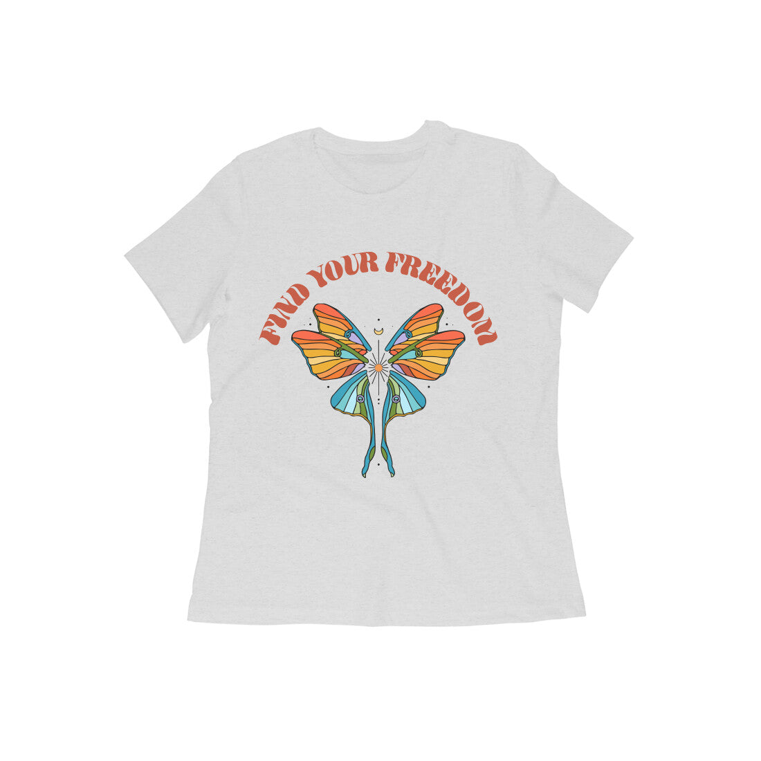 Women's Cotton Tshirt - Find Your Freedom