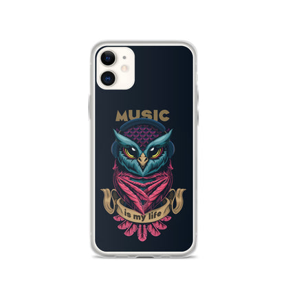 iPhone Music Owl Case