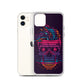 Neon Skull iPhone Case