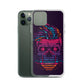 Neon Skull iPhone Case