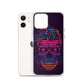 Neon Skull iPhone Case