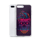 Neon Skull iPhone Case