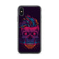 Neon Skull iPhone Case