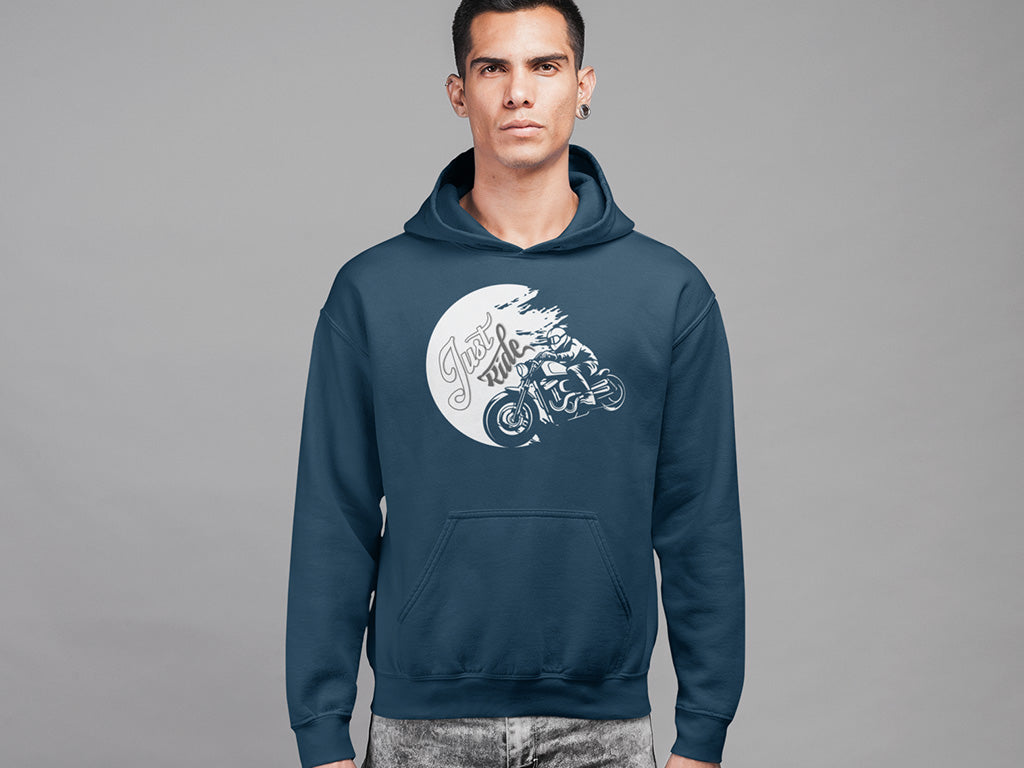 Men's Hoodie - Just Ride