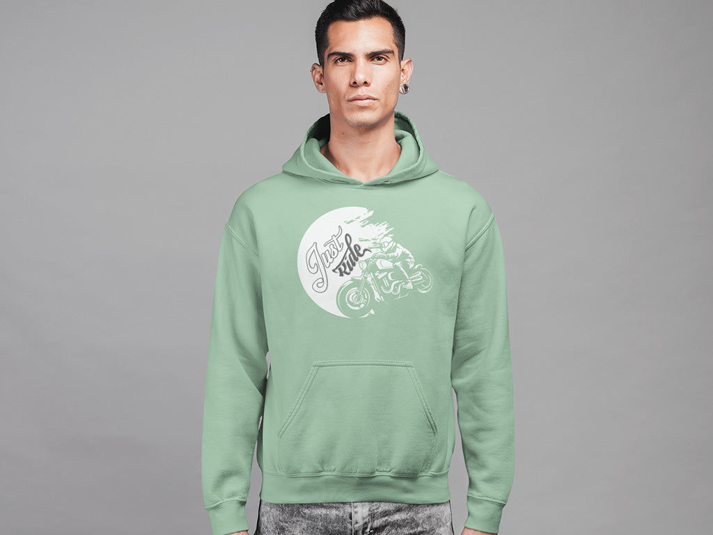 Men's Hoodie - Just Ride