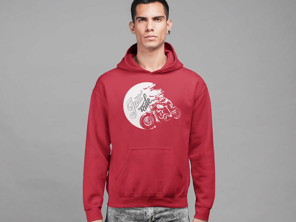 Men's Hoodie - Just Ride