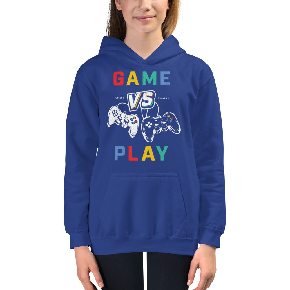 Kid's Hoodie - Game vs Play