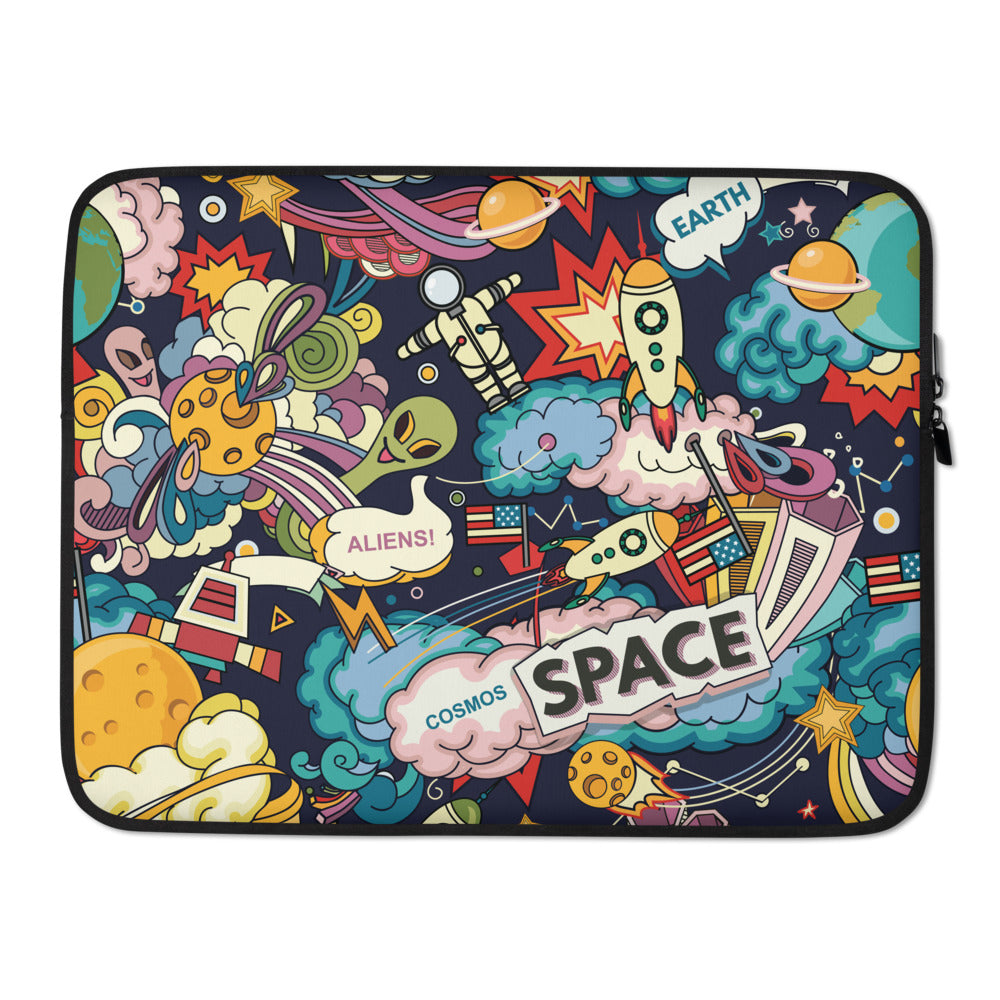Space Design Laptop Sleeve - 13" and 15"