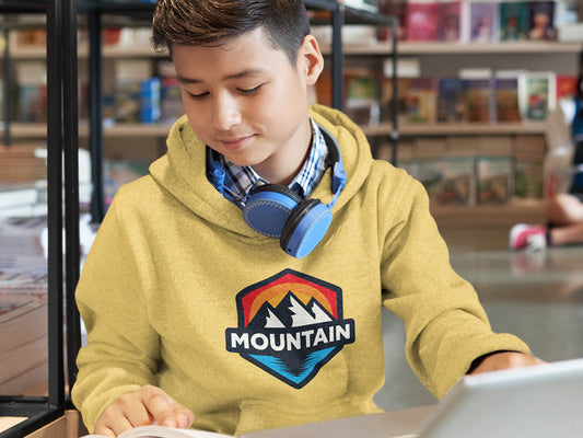 Kid's Hoodie Sweatshirt - Mountian