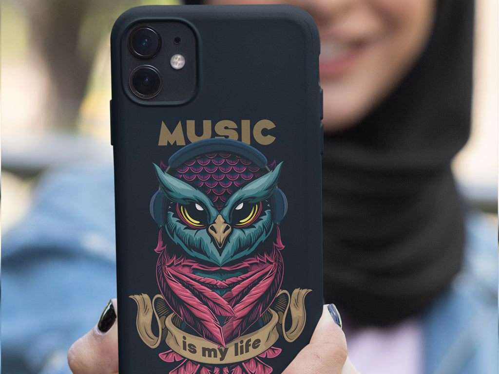 iPhone Music Owl Case