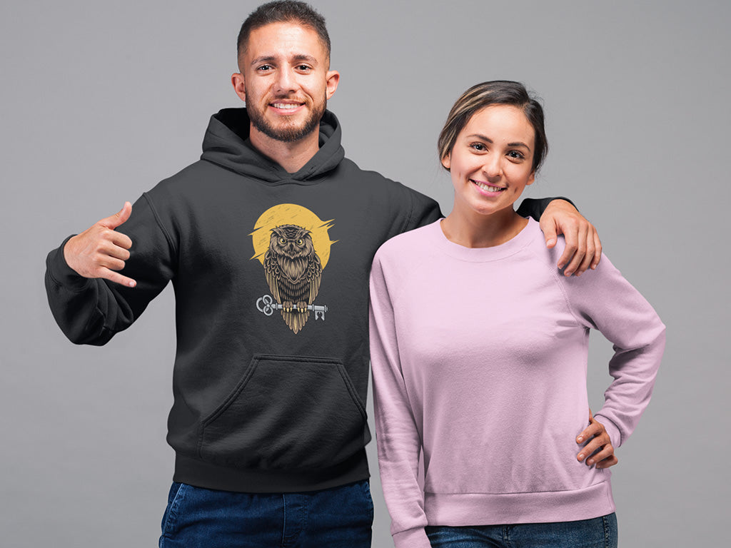 Men's Hoodie - Owl
