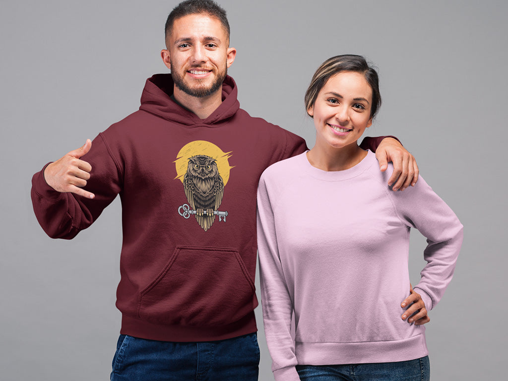Men's Hoodie - Owl