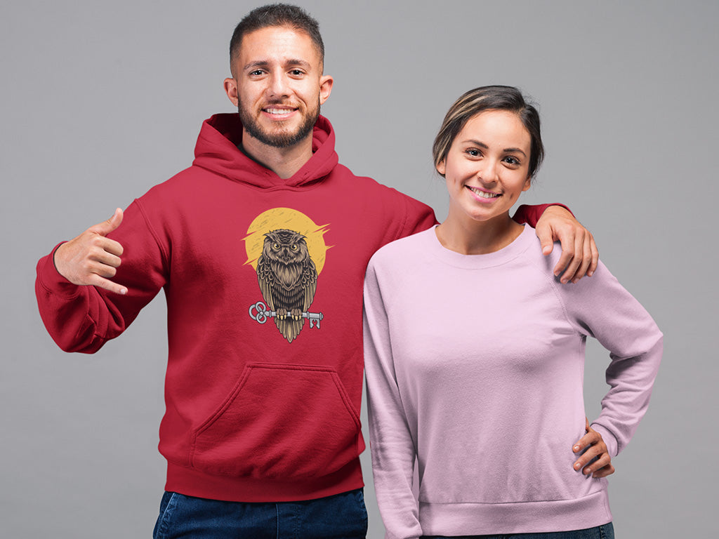 Men's Hoodie - Owl
