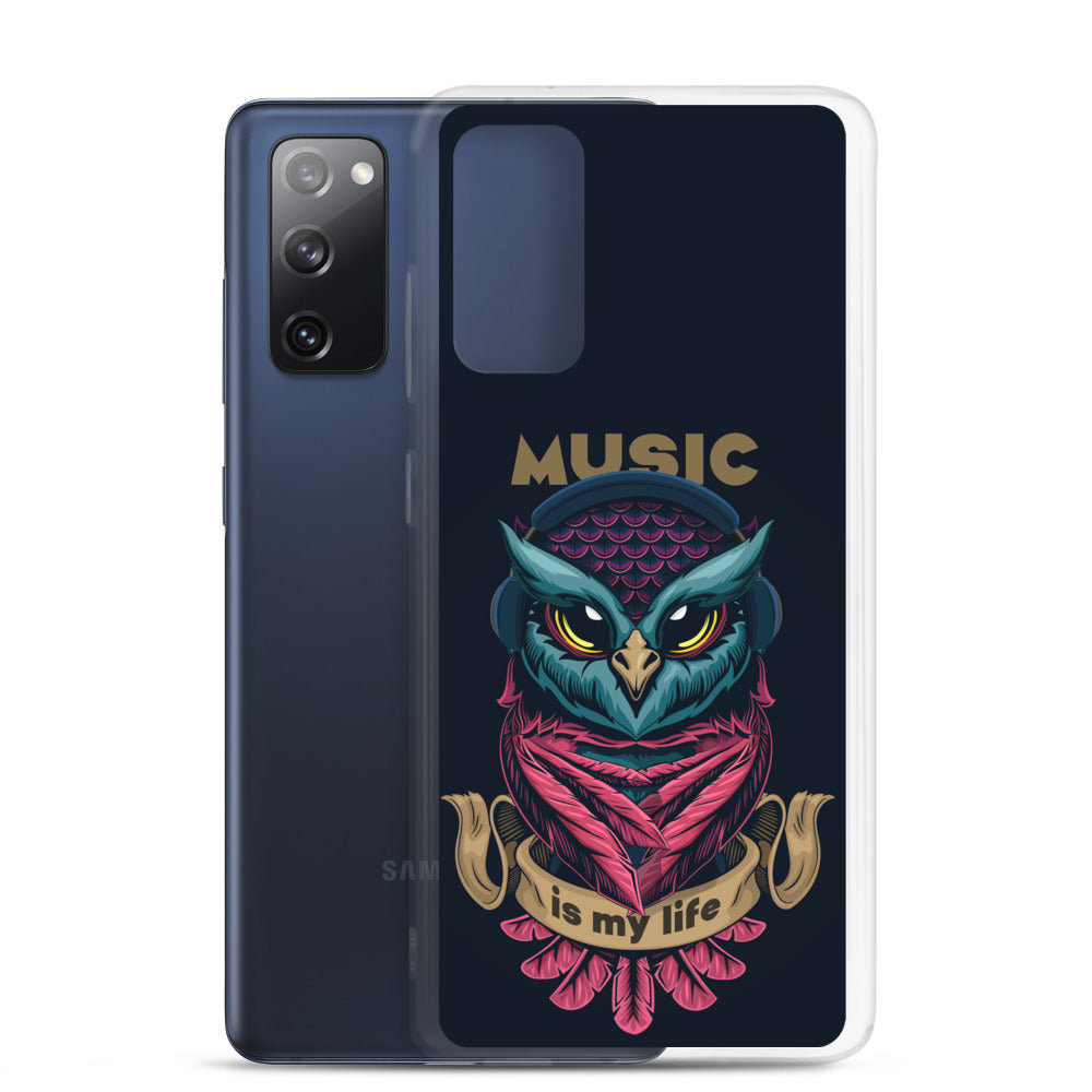 Music Owl Samsung Case