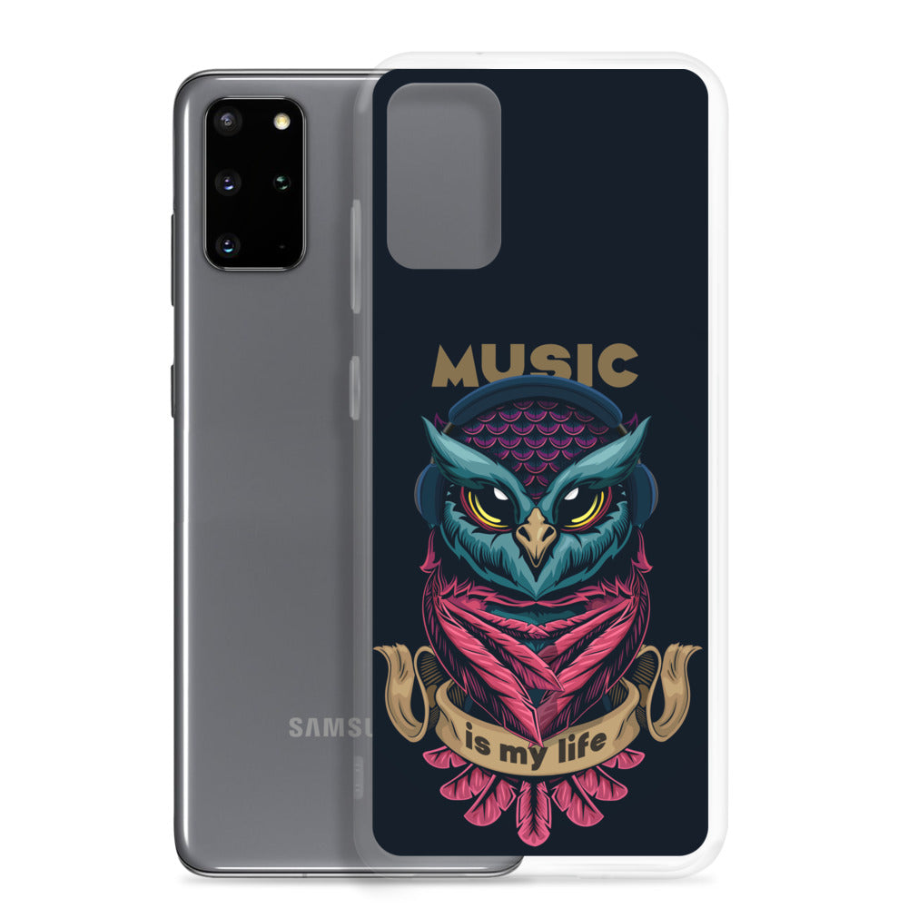Music Owl Samsung Case