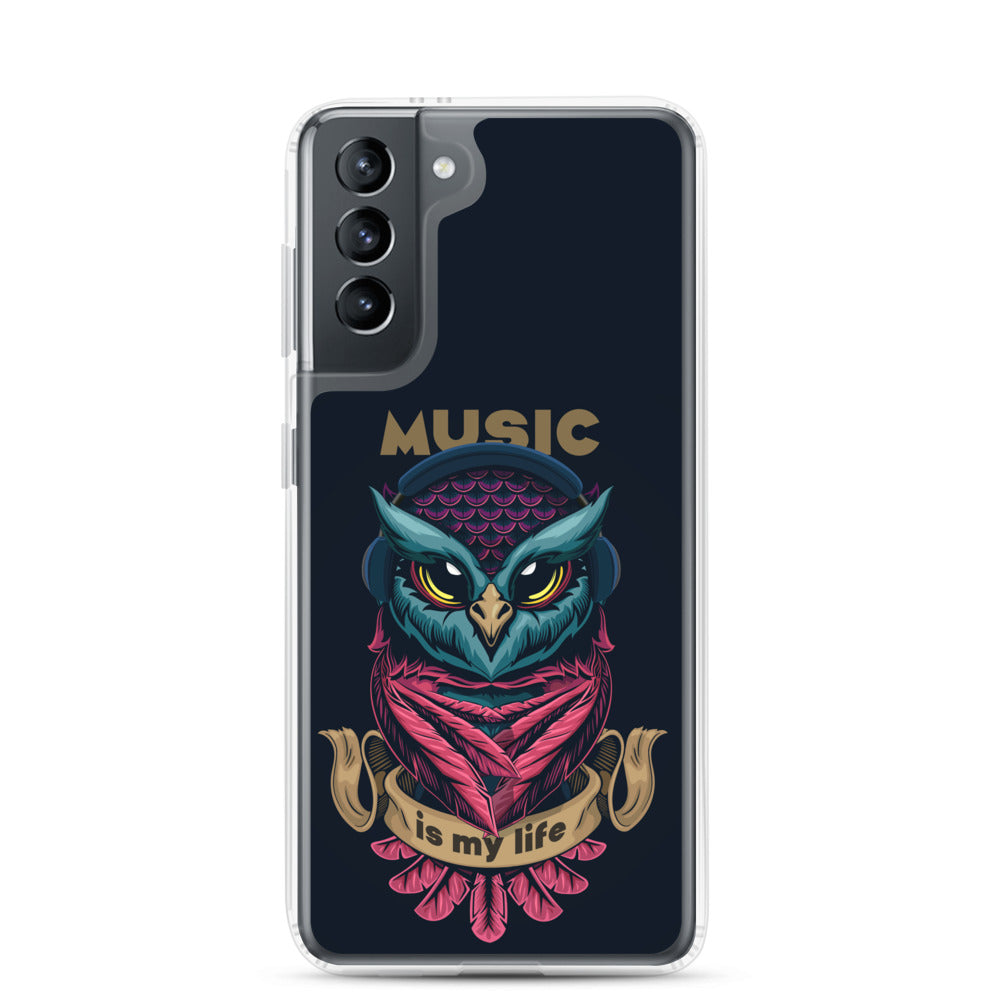 Music Owl Samsung Case