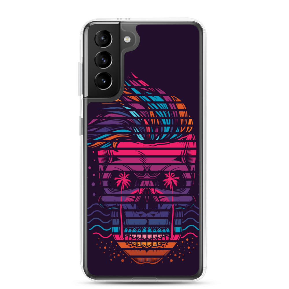 Neon Skull Samsung Case