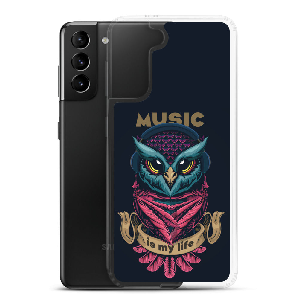 Music Owl Samsung Case