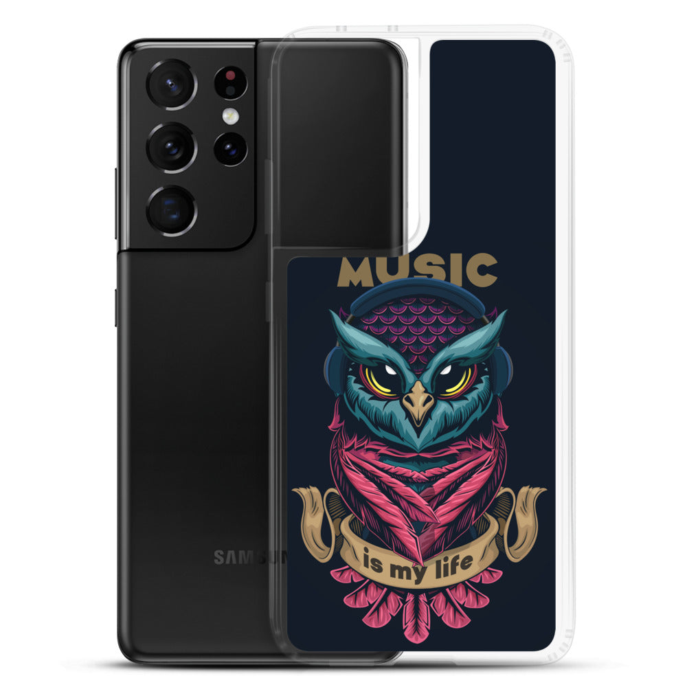 Music Owl Samsung Case