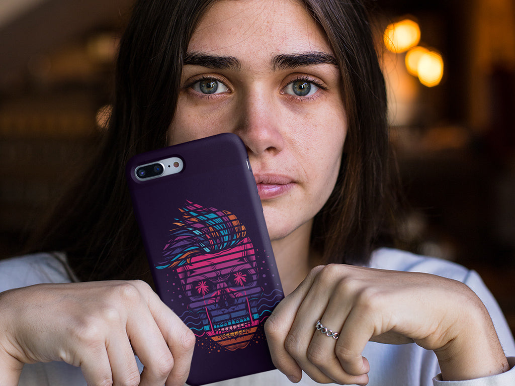 Neon Skull Samsung Case