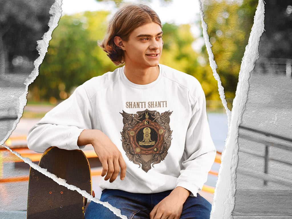 Men's Sweatshirt - Shanti Shakti
