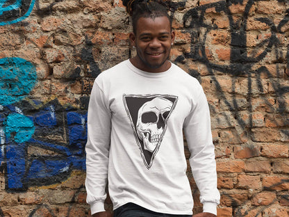 Men's Sweatshirt - Skull Hiding
