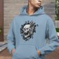 Men's Hoodie - Skull Smash