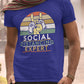 Men's Half Sleeve Round Neck T-Shirt - Social Distancing