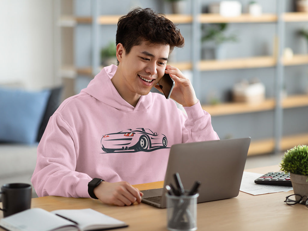 Men's Hoodie - Sport's Car