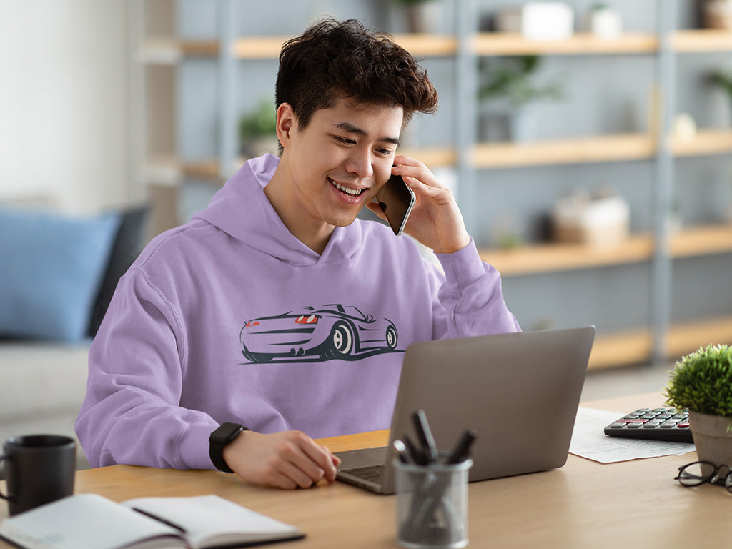 Men's Hoodie - Sport's Car