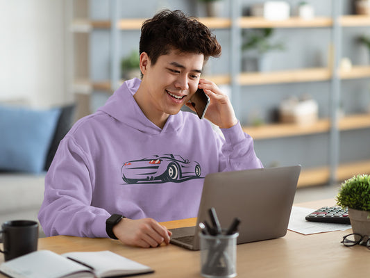 Men's Hoodie - Sport's Car