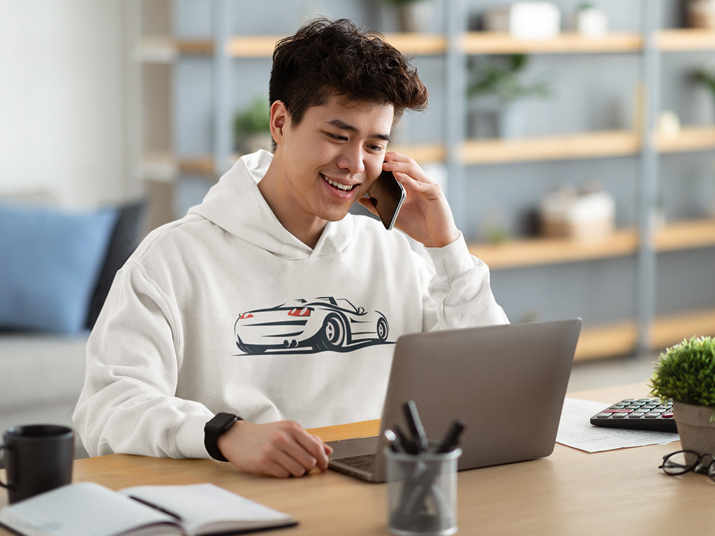Men's Hoodie - Sport's Car