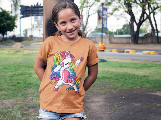 Kid's (Toddler) T-shirt - Dancing Unicorn