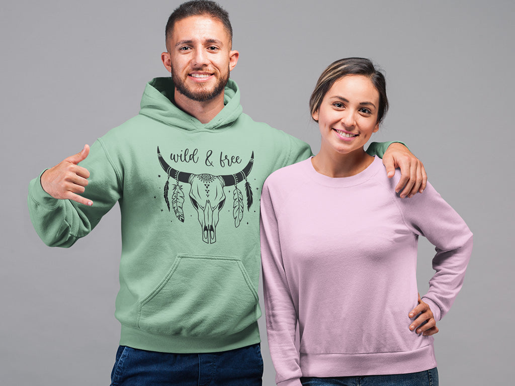 Men's Hoodie - Wild & Free