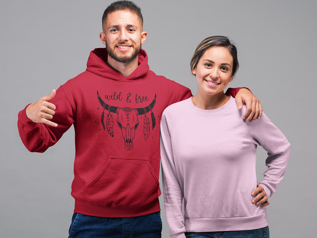 Men's Hoodie - Wild & Free