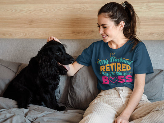 Women's Half Sleeve Round Neck T-Shirt - Still The Boss